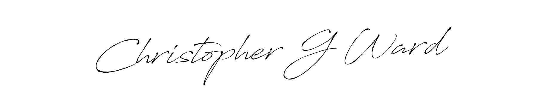 It looks lik you need a new signature style for name Christopher G Ward. Design unique handwritten (Antro_Vectra) signature with our free signature maker in just a few clicks. Christopher G Ward signature style 6 images and pictures png