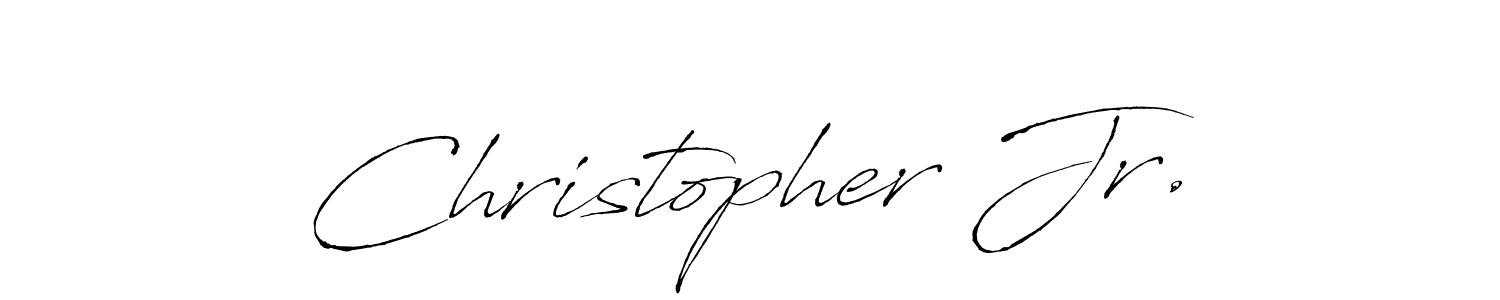 Once you've used our free online signature maker to create your best signature Antro_Vectra style, it's time to enjoy all of the benefits that Christopher Jr. name signing documents. Christopher Jr. signature style 6 images and pictures png