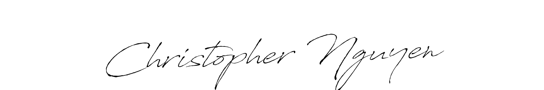 Use a signature maker to create a handwritten signature online. With this signature software, you can design (Antro_Vectra) your own signature for name Christopher Nguyen. Christopher Nguyen signature style 6 images and pictures png