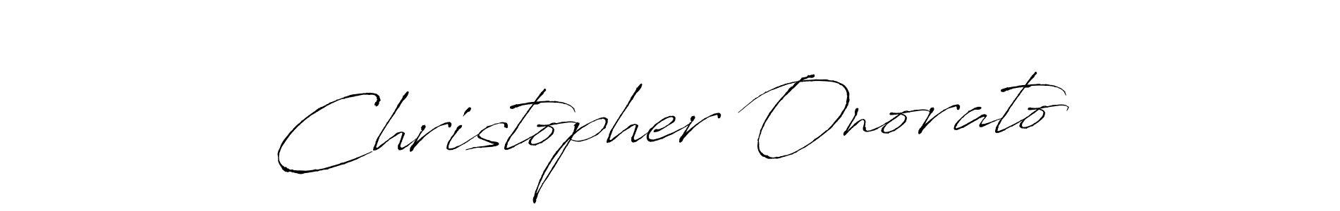 Use a signature maker to create a handwritten signature online. With this signature software, you can design (Antro_Vectra) your own signature for name Christopher Onorato. Christopher Onorato signature style 6 images and pictures png