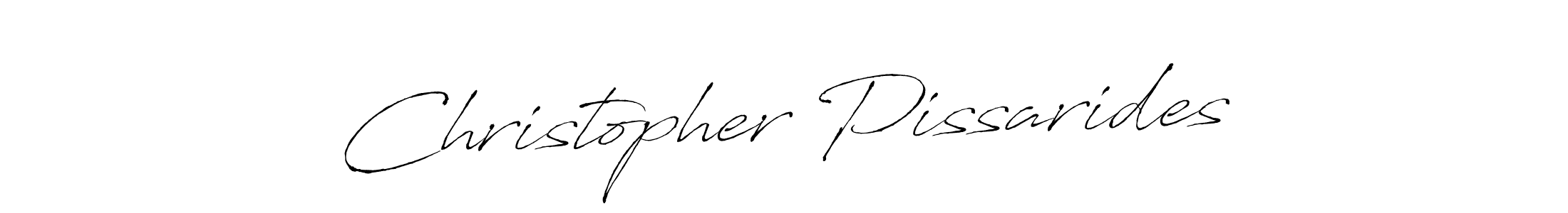 Design your own signature with our free online signature maker. With this signature software, you can create a handwritten (Antro_Vectra) signature for name Christopher Pissarides. Christopher Pissarides signature style 6 images and pictures png