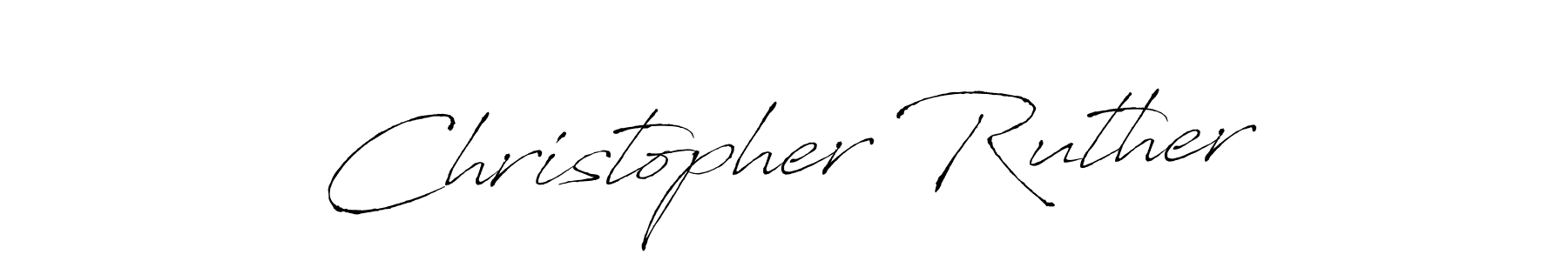 How to Draw Christopher Ruther signature style? Antro_Vectra is a latest design signature styles for name Christopher Ruther. Christopher Ruther signature style 6 images and pictures png