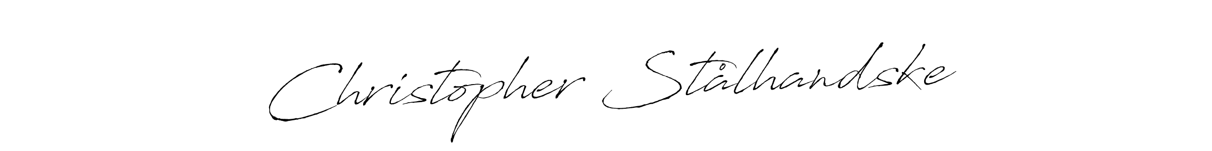 Make a short Christopher Stålhandske signature style. Manage your documents anywhere anytime using Antro_Vectra. Create and add eSignatures, submit forms, share and send files easily. Christopher Stålhandske signature style 6 images and pictures png