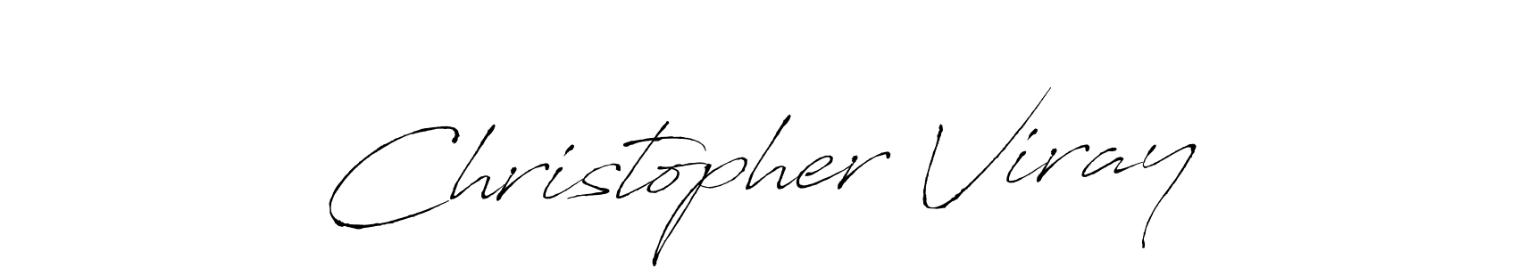 Also we have Christopher Viray name is the best signature style. Create professional handwritten signature collection using Antro_Vectra autograph style. Christopher Viray signature style 6 images and pictures png
