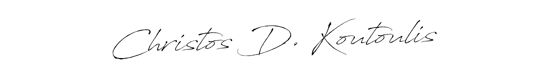 Similarly Antro_Vectra is the best handwritten signature design. Signature creator online .You can use it as an online autograph creator for name Christos D. Koutoulis. Christos D. Koutoulis signature style 6 images and pictures png