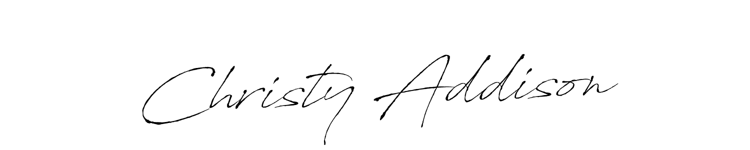 You should practise on your own different ways (Antro_Vectra) to write your name (Christy Addison) in signature. don't let someone else do it for you. Christy Addison signature style 6 images and pictures png