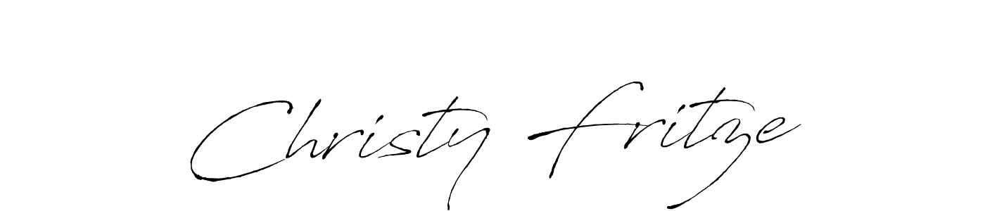 Make a beautiful signature design for name Christy Fritze. With this signature (Antro_Vectra) style, you can create a handwritten signature for free. Christy Fritze signature style 6 images and pictures png