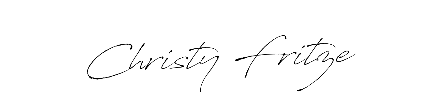 Make a beautiful signature design for name Christy Fritze. With this signature (Antro_Vectra) style, you can create a handwritten signature for free. Christy Fritze signature style 6 images and pictures png