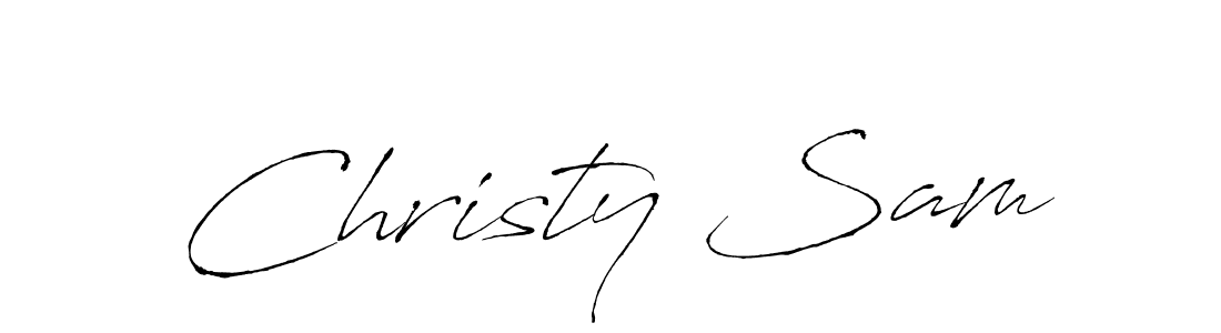 Once you've used our free online signature maker to create your best signature Antro_Vectra style, it's time to enjoy all of the benefits that Christy Sam name signing documents. Christy Sam signature style 6 images and pictures png