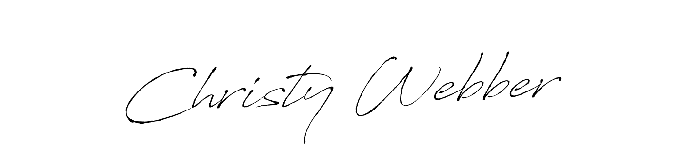 How to make Christy Webber name signature. Use Antro_Vectra style for creating short signs online. This is the latest handwritten sign. Christy Webber signature style 6 images and pictures png