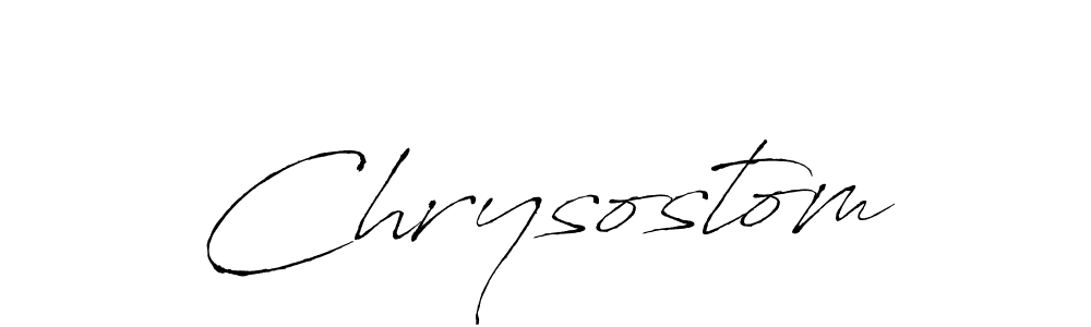 You should practise on your own different ways (Antro_Vectra) to write your name (Chrysostom) in signature. don't let someone else do it for you. Chrysostom signature style 6 images and pictures png