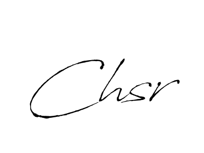 if you are searching for the best signature style for your name Chsr. so please give up your signature search. here we have designed multiple signature styles  using Antro_Vectra. Chsr signature style 6 images and pictures png