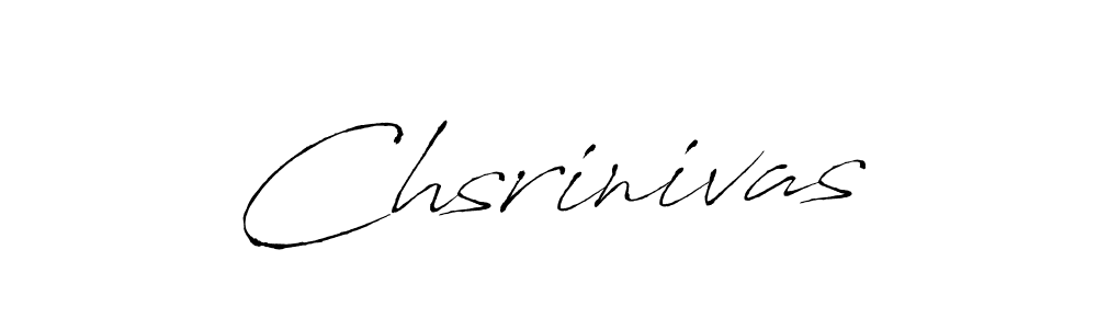 Chsrinivas stylish signature style. Best Handwritten Sign (Antro_Vectra) for my name. Handwritten Signature Collection Ideas for my name Chsrinivas. Chsrinivas signature style 6 images and pictures png