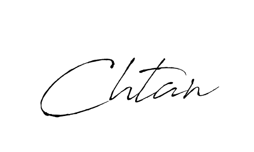 How to make Chtan signature? Antro_Vectra is a professional autograph style. Create handwritten signature for Chtan name. Chtan signature style 6 images and pictures png