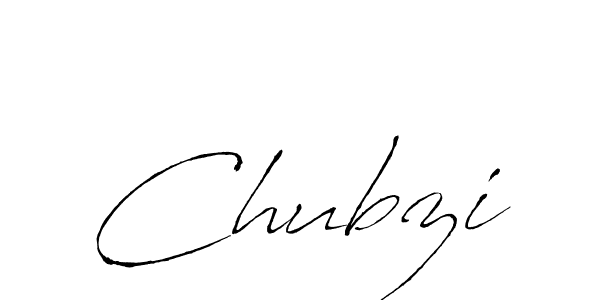 Create a beautiful signature design for name Chubzi. With this signature (Antro_Vectra) fonts, you can make a handwritten signature for free. Chubzi signature style 6 images and pictures png