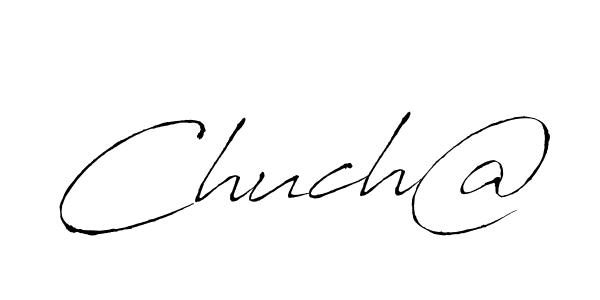 It looks lik you need a new signature style for name Chuch@. Design unique handwritten (Antro_Vectra) signature with our free signature maker in just a few clicks. Chuch@ signature style 6 images and pictures png