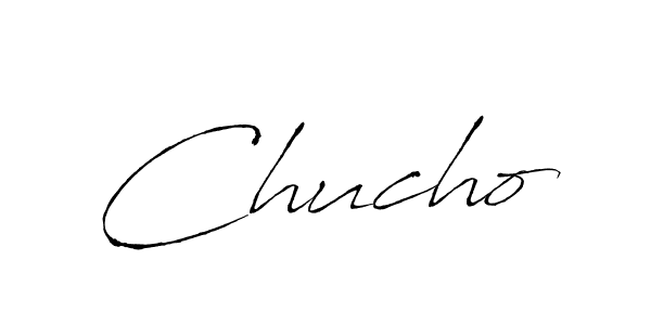 Use a signature maker to create a handwritten signature online. With this signature software, you can design (Antro_Vectra) your own signature for name Chucho. Chucho signature style 6 images and pictures png