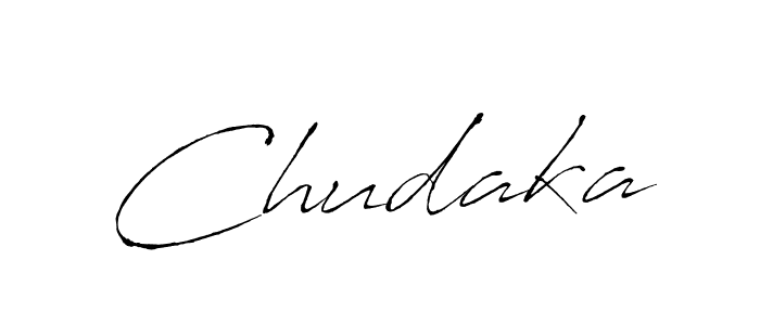 Make a beautiful signature design for name Chudaka. With this signature (Antro_Vectra) style, you can create a handwritten signature for free. Chudaka signature style 6 images and pictures png