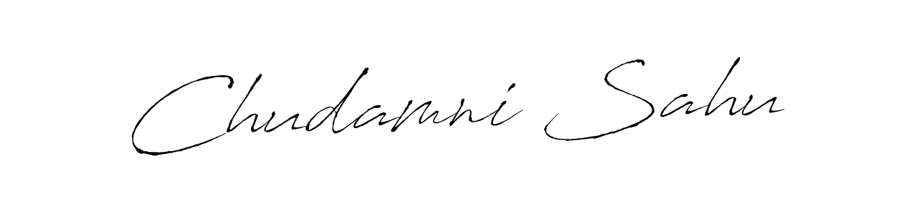 if you are searching for the best signature style for your name Chudamni Sahu. so please give up your signature search. here we have designed multiple signature styles  using Antro_Vectra. Chudamni Sahu signature style 6 images and pictures png
