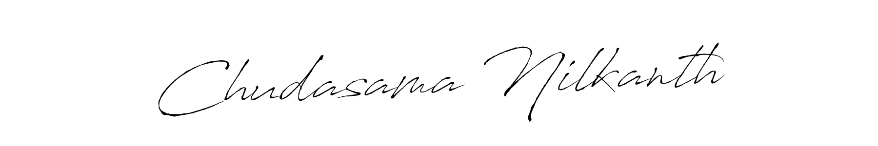 Chudasama Nilkanth stylish signature style. Best Handwritten Sign (Antro_Vectra) for my name. Handwritten Signature Collection Ideas for my name Chudasama Nilkanth. Chudasama Nilkanth signature style 6 images and pictures png