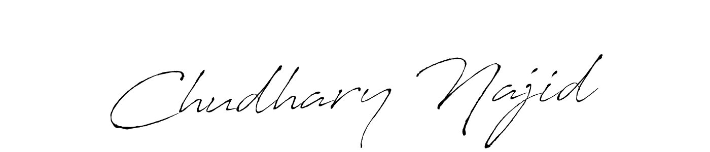 Make a beautiful signature design for name Chudhary Najid. Use this online signature maker to create a handwritten signature for free. Chudhary Najid signature style 6 images and pictures png