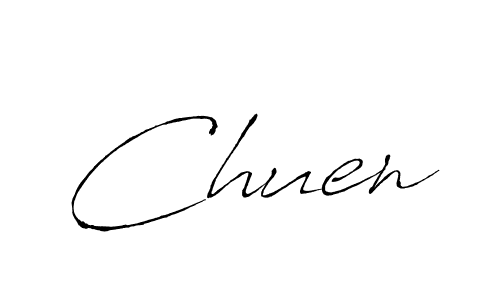 Create a beautiful signature design for name Chuen. With this signature (Antro_Vectra) fonts, you can make a handwritten signature for free. Chuen signature style 6 images and pictures png