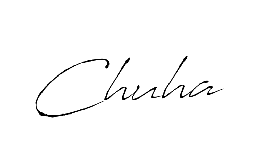 How to make Chuha name signature. Use Antro_Vectra style for creating short signs online. This is the latest handwritten sign. Chuha signature style 6 images and pictures png