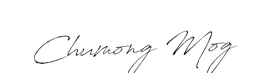 Chumong Mog stylish signature style. Best Handwritten Sign (Antro_Vectra) for my name. Handwritten Signature Collection Ideas for my name Chumong Mog. Chumong Mog signature style 6 images and pictures png