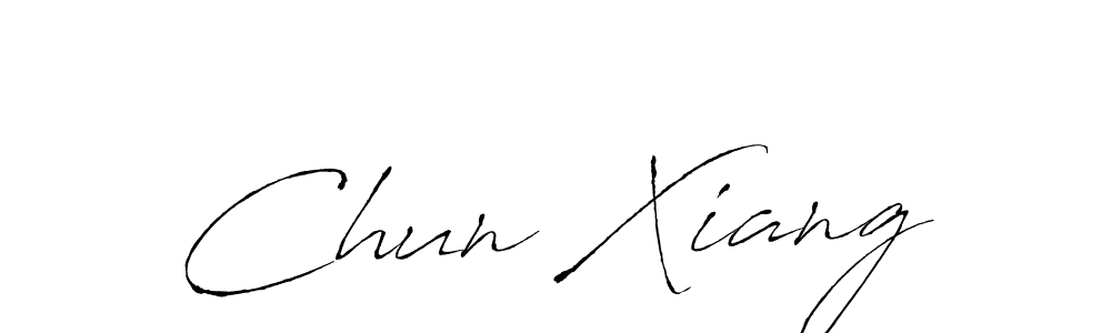 Chun Xiang stylish signature style. Best Handwritten Sign (Antro_Vectra) for my name. Handwritten Signature Collection Ideas for my name Chun Xiang. Chun Xiang signature style 6 images and pictures png