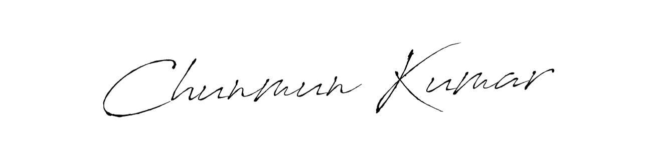 How to Draw Chunmun Kumar signature style? Antro_Vectra is a latest design signature styles for name Chunmun Kumar. Chunmun Kumar signature style 6 images and pictures png