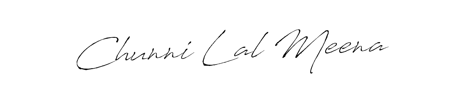 It looks lik you need a new signature style for name Chunni Lal Meena. Design unique handwritten (Antro_Vectra) signature with our free signature maker in just a few clicks. Chunni Lal Meena signature style 6 images and pictures png
