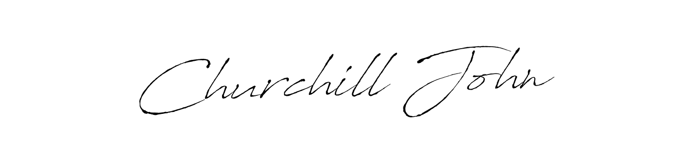 Once you've used our free online signature maker to create your best signature Antro_Vectra style, it's time to enjoy all of the benefits that Churchill John name signing documents. Churchill John signature style 6 images and pictures png