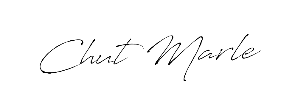 You should practise on your own different ways (Antro_Vectra) to write your name (Chut Marle) in signature. don't let someone else do it for you. Chut Marle signature style 6 images and pictures png