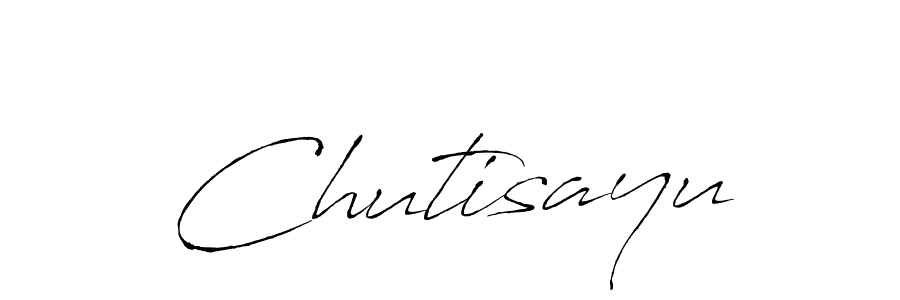 if you are searching for the best signature style for your name Chutisayu. so please give up your signature search. here we have designed multiple signature styles  using Antro_Vectra. Chutisayu signature style 6 images and pictures png