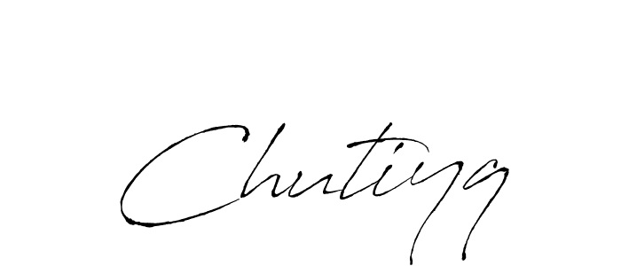 Chutiyq stylish signature style. Best Handwritten Sign (Antro_Vectra) for my name. Handwritten Signature Collection Ideas for my name Chutiyq. Chutiyq signature style 6 images and pictures png