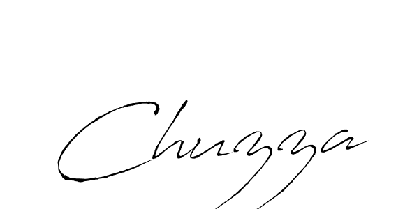 How to make Chuzza signature? Antro_Vectra is a professional autograph style. Create handwritten signature for Chuzza name. Chuzza signature style 6 images and pictures png