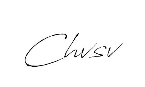 Use a signature maker to create a handwritten signature online. With this signature software, you can design (Antro_Vectra) your own signature for name Chvsv. Chvsv signature style 6 images and pictures png