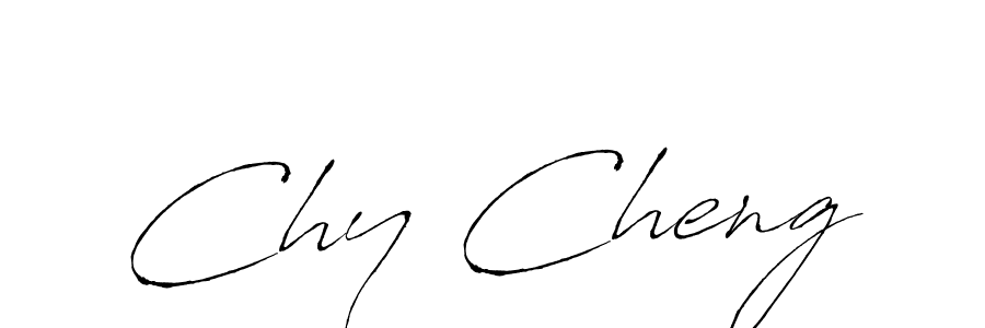 Create a beautiful signature design for name Chy Cheng. With this signature (Antro_Vectra) fonts, you can make a handwritten signature for free. Chy Cheng signature style 6 images and pictures png