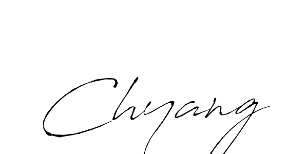 Chyang stylish signature style. Best Handwritten Sign (Antro_Vectra) for my name. Handwritten Signature Collection Ideas for my name Chyang. Chyang signature style 6 images and pictures png