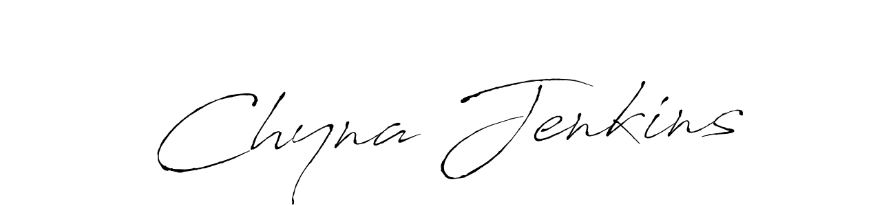 You should practise on your own different ways (Antro_Vectra) to write your name (Chyna Jenkins) in signature. don't let someone else do it for you. Chyna Jenkins signature style 6 images and pictures png