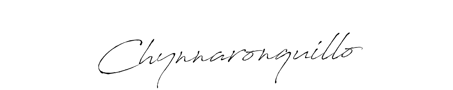 Design your own signature with our free online signature maker. With this signature software, you can create a handwritten (Antro_Vectra) signature for name Chynnaronquillo. Chynnaronquillo signature style 6 images and pictures png