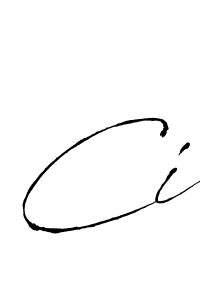 Similarly Antro_Vectra is the best handwritten signature design. Signature creator online .You can use it as an online autograph creator for name Ci. Ci signature style 6 images and pictures png