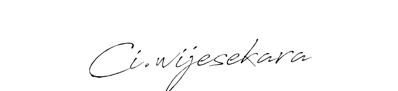 Here are the top 10 professional signature styles for the name Ci.wijesekara. These are the best autograph styles you can use for your name. Ci.wijesekara signature style 6 images and pictures png