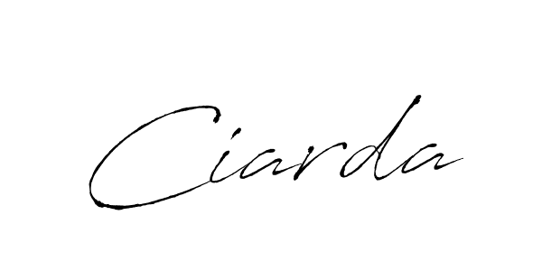 Design your own signature with our free online signature maker. With this signature software, you can create a handwritten (Antro_Vectra) signature for name Ciarda. Ciarda signature style 6 images and pictures png