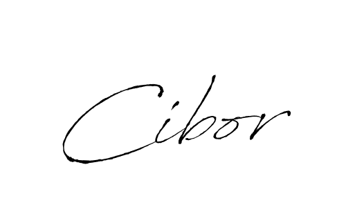 Create a beautiful signature design for name Cibor. With this signature (Antro_Vectra) fonts, you can make a handwritten signature for free. Cibor signature style 6 images and pictures png