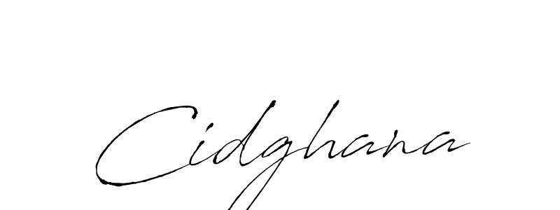 How to Draw Cidghana signature style? Antro_Vectra is a latest design signature styles for name Cidghana. Cidghana signature style 6 images and pictures png