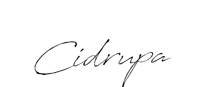 You should practise on your own different ways (Antro_Vectra) to write your name (Cidrupa) in signature. don't let someone else do it for you. Cidrupa signature style 6 images and pictures png