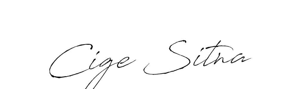 Similarly Antro_Vectra is the best handwritten signature design. Signature creator online .You can use it as an online autograph creator for name Cige Sitna. Cige Sitna signature style 6 images and pictures png