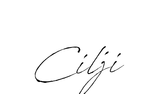 Use a signature maker to create a handwritten signature online. With this signature software, you can design (Antro_Vectra) your own signature for name Cilji. Cilji signature style 6 images and pictures png