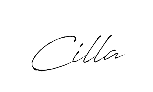 Also we have Cilla name is the best signature style. Create professional handwritten signature collection using Antro_Vectra autograph style. Cilla signature style 6 images and pictures png